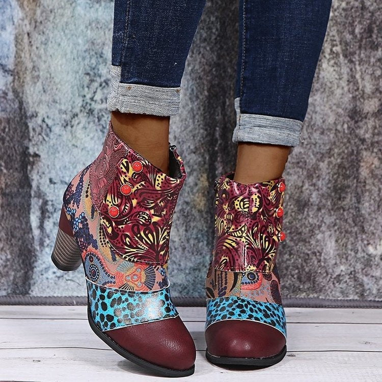 HollyHues Ankle Boots