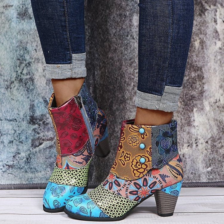 HollyHues Ankle Boots