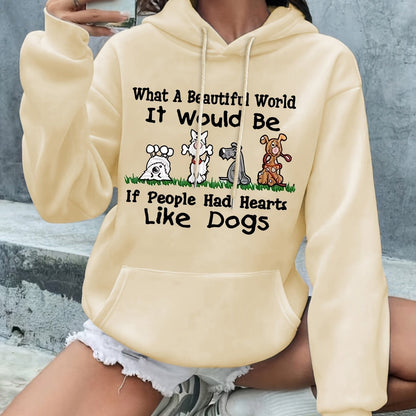 Beautiful World- Dog Lover's Hoodie