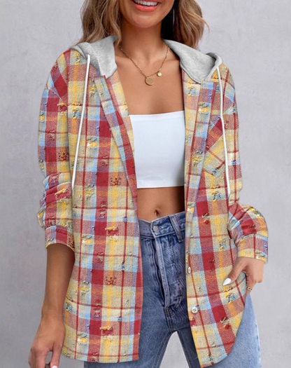 Evana Hooded Shirt