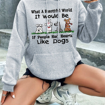 Beautiful World- Dog Lover's Hoodie