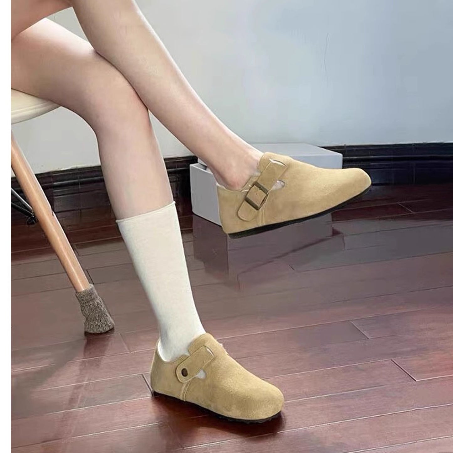 LONGROVER Women Leather Shoe