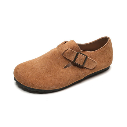 LONGROVER Women Leather Shoe