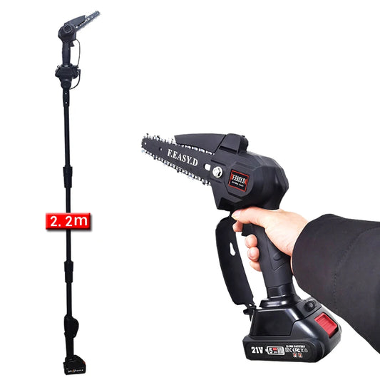 LONGROVER™ 6 INCH Cordless Chainsaw + Extension Pole