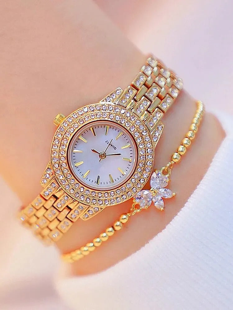 Dana Diamond Studded Watch