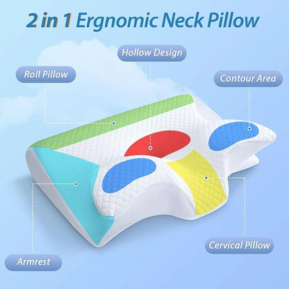 LONGROVER™ Premium Ergonomic Pillow