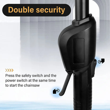 LONGROVER™ 6 INCH Cordless Chainsaw + Extension Pole