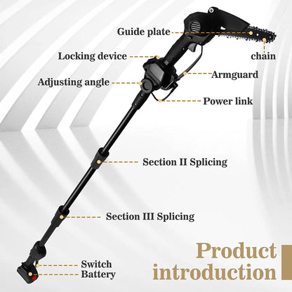 LONGROVER™ 6 INCH Cordless Chainsaw + Extension Pole