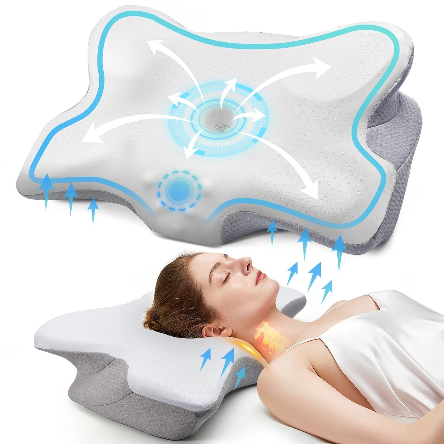 LONGROVER™ Premium Ergonomic Pillow
